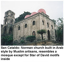 Norman-Arab church in central Palermo.